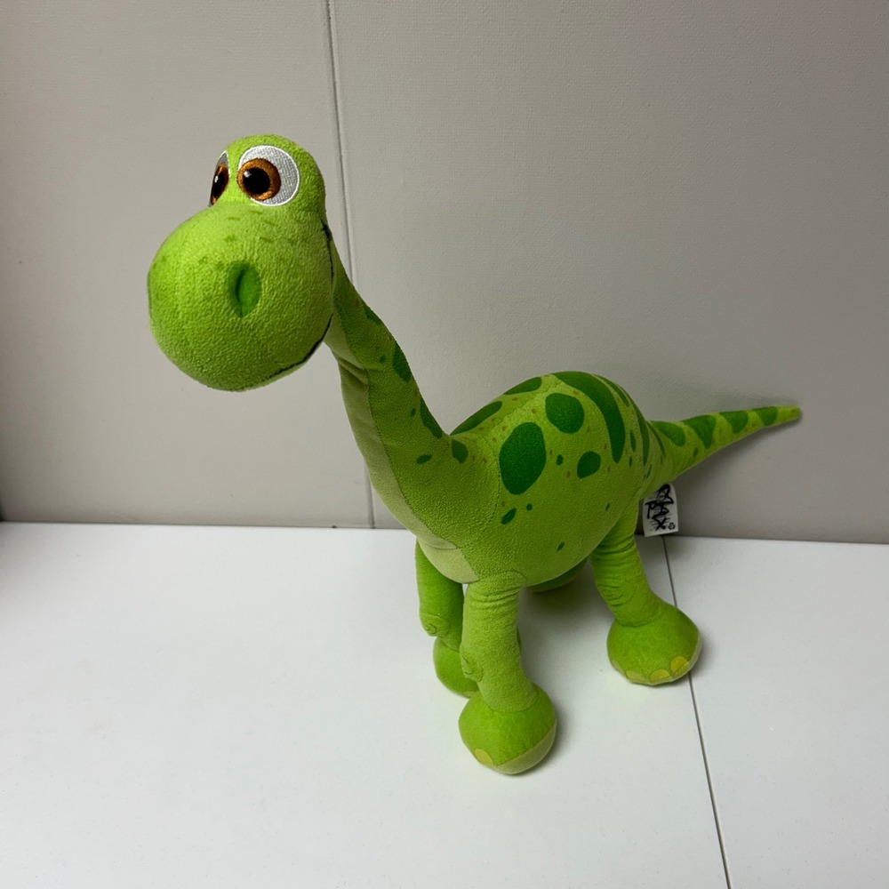 Disney Store Arlo Plush Toy Unisex Medium Green The Good Dinosaur Apatosaurus